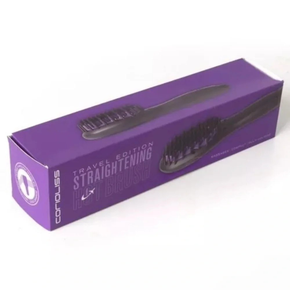 Corioliss Travel Edition Straightening Hot Brush- NEW